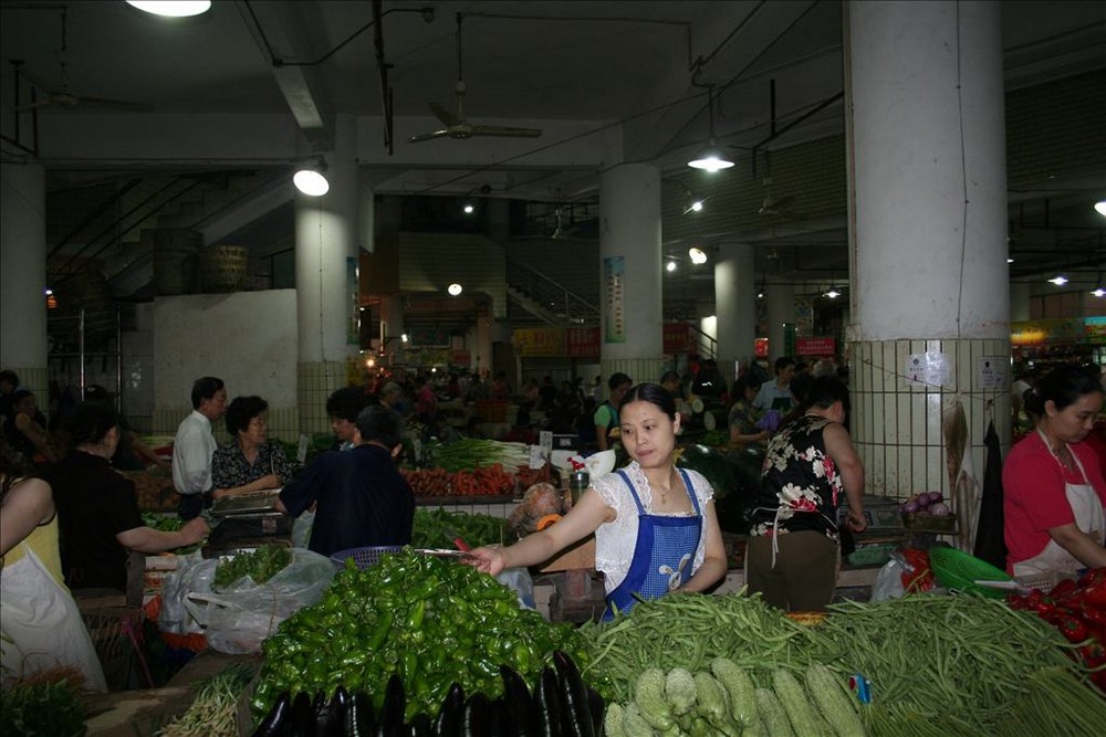 Gemüse Markt in Peking