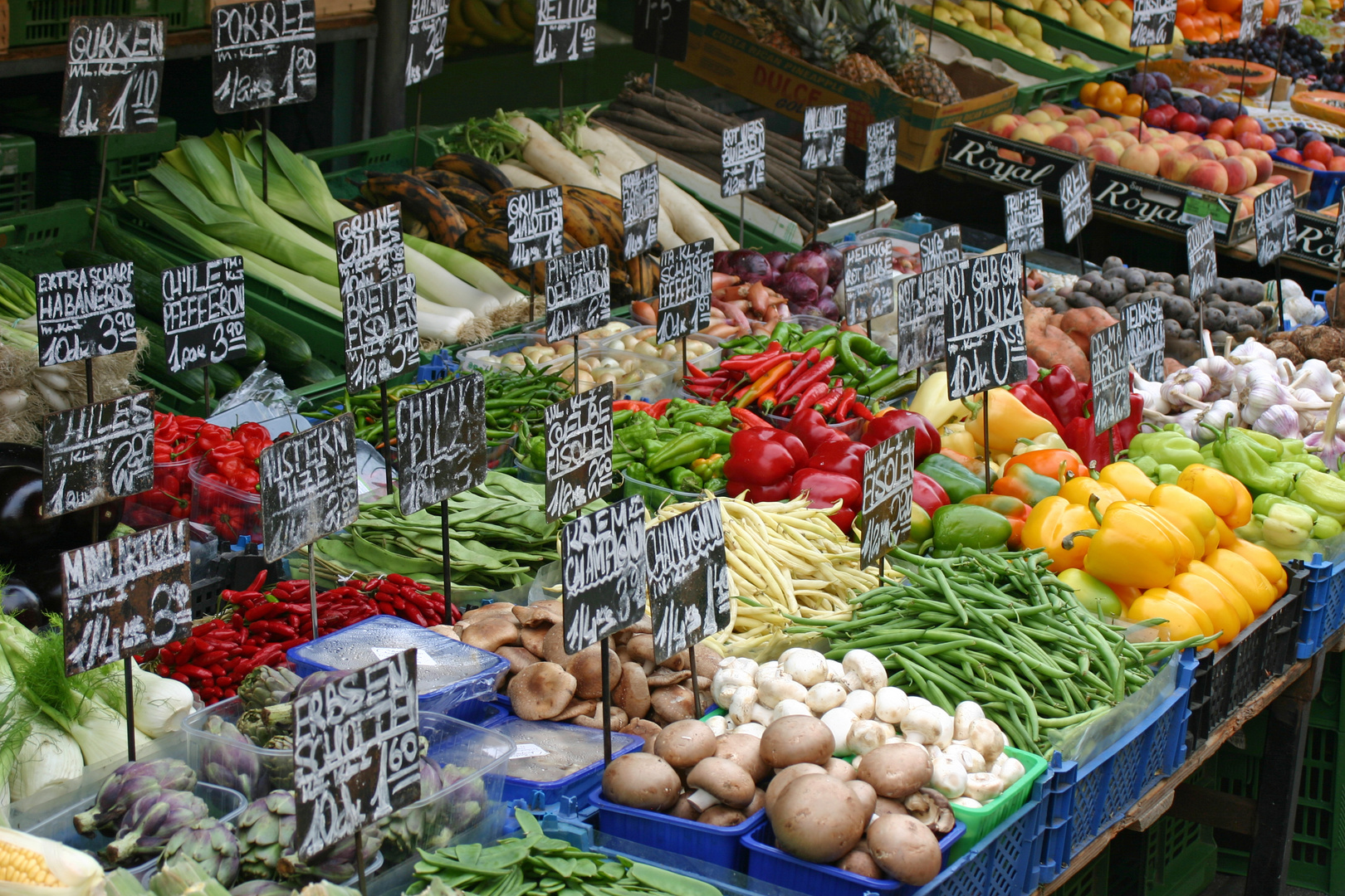 Gemüse @Naschmarkt Wien