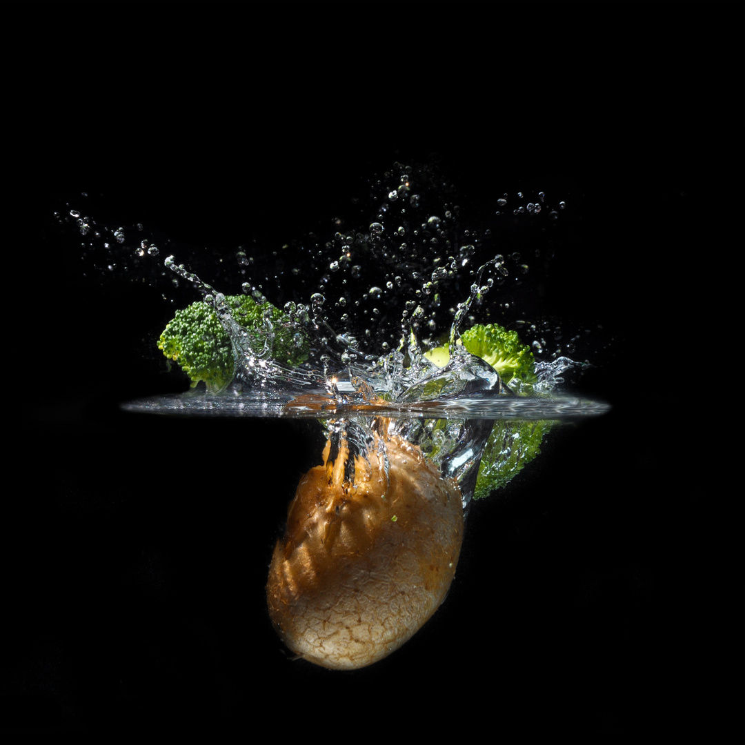 Gemüse Splash