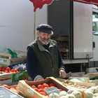 Gemüsehändler in der Bretagne