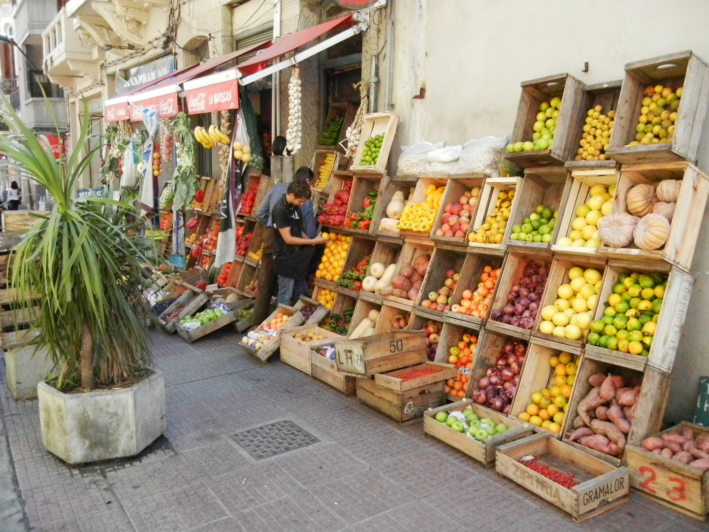 Gemüseladen in Montevideo