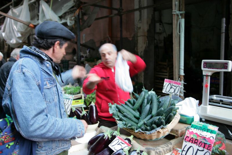 Gemüsemarkt in Catania