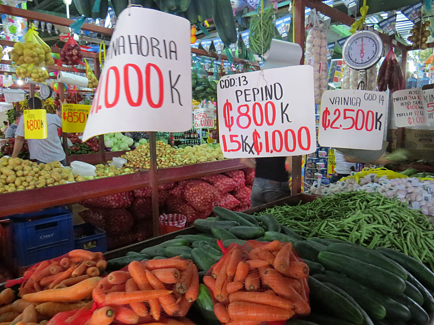 Gemüsemarkt in Costa Rica