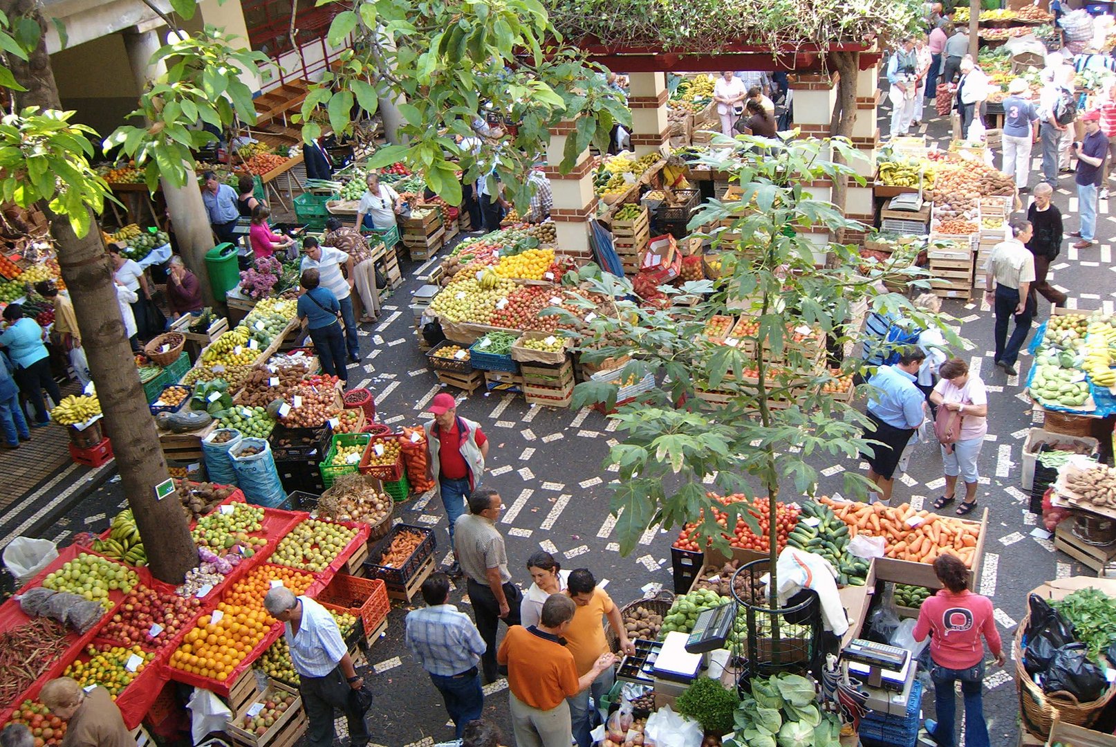 Gemüsemarkt in Funchal