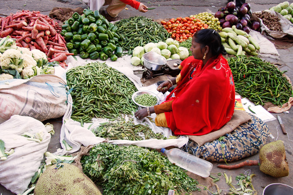 Gemüsemarkt in Jaipur