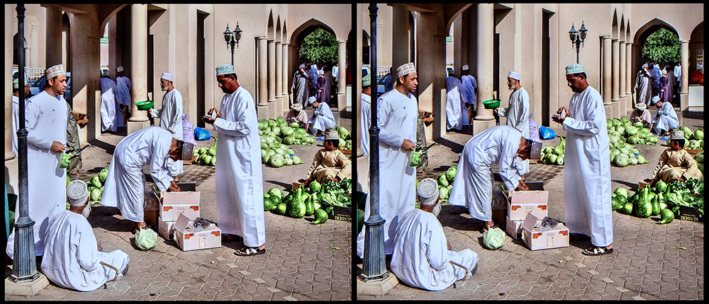 Gemüsemarkt in Nizwa/Oman