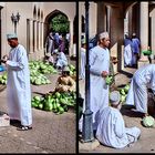 Gemüsemarkt in Nizwa/Oman