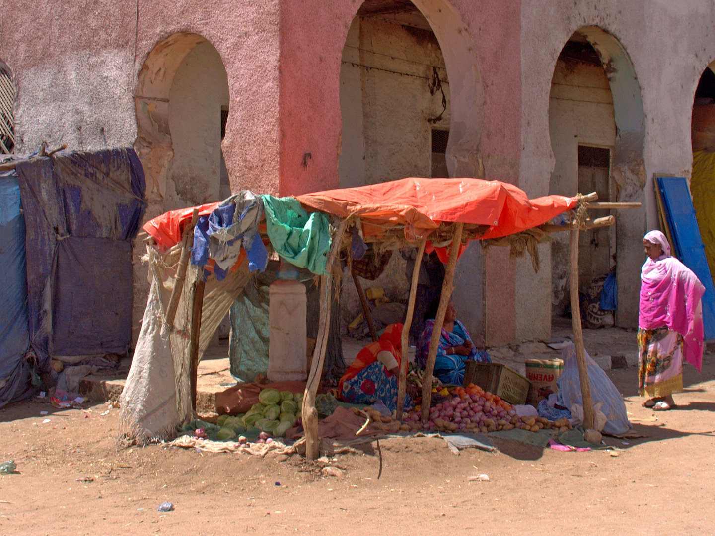 Gemüseständ in Harar