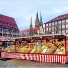 Gemüsestand am Hauptmarkt