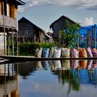 gemüsetransport, inle see, burma 2011