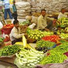 Gemüseverkäufer in Bundi - Rajasthan