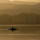 Gemütlich auf dem See unterwegs