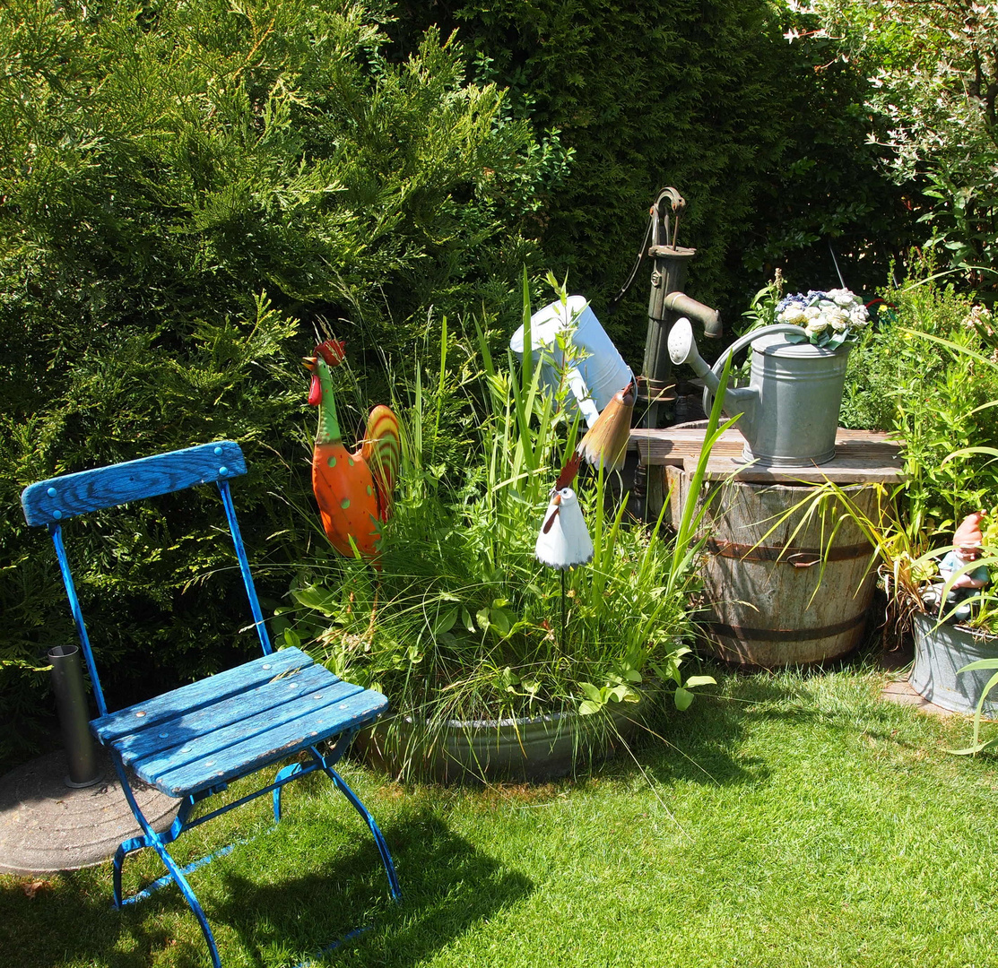 Gemütlich ist es im Garten