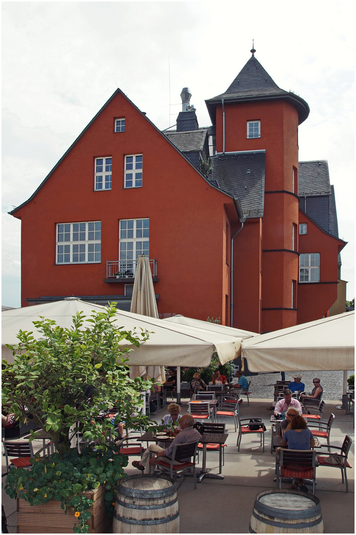 Gemütliche Ecke im Rheinauhafen