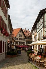 gemütliche Gasse in Straßburg