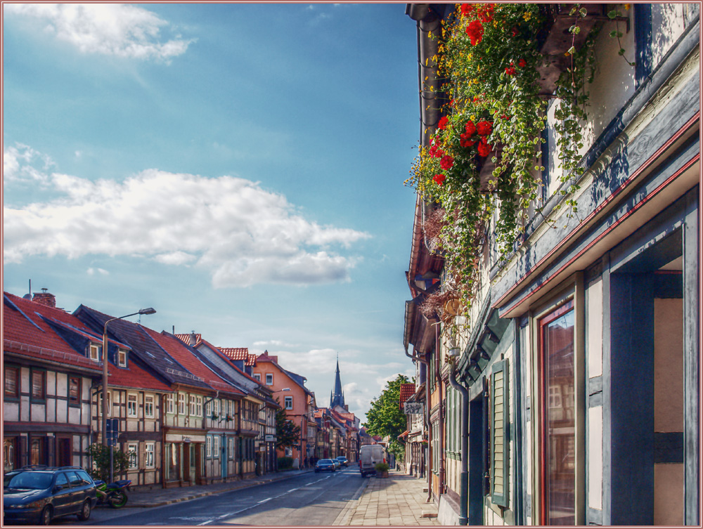 Gemütliche Straßen ...