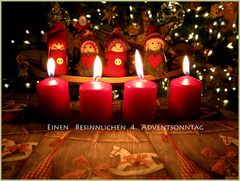 Gemütlichen ruhigen 4 Advent