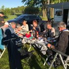 Gemütlicher Abend mit Grillen am fc-Camp