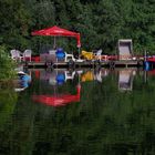 gemütlicher Platz am See