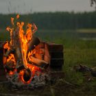 gemütliches Lagerfeuer