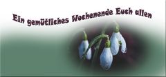 Gemütliches Wochenende 