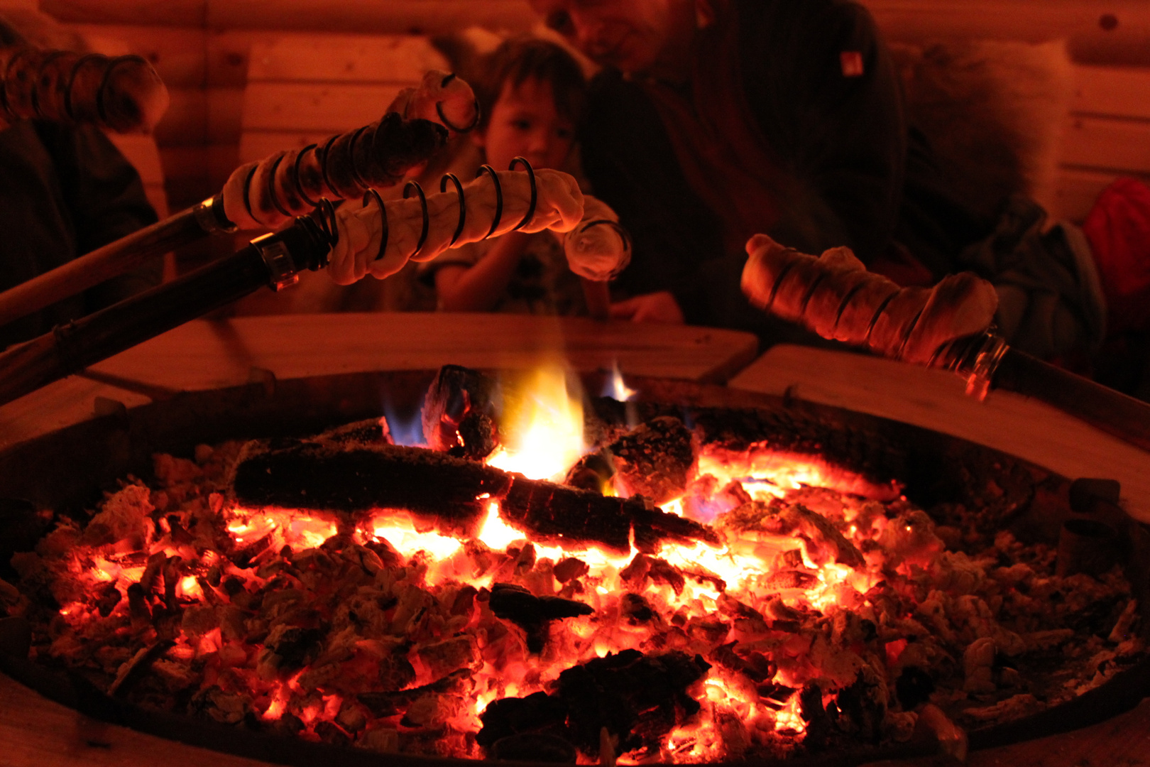 Gemütlichkeit am Feuer