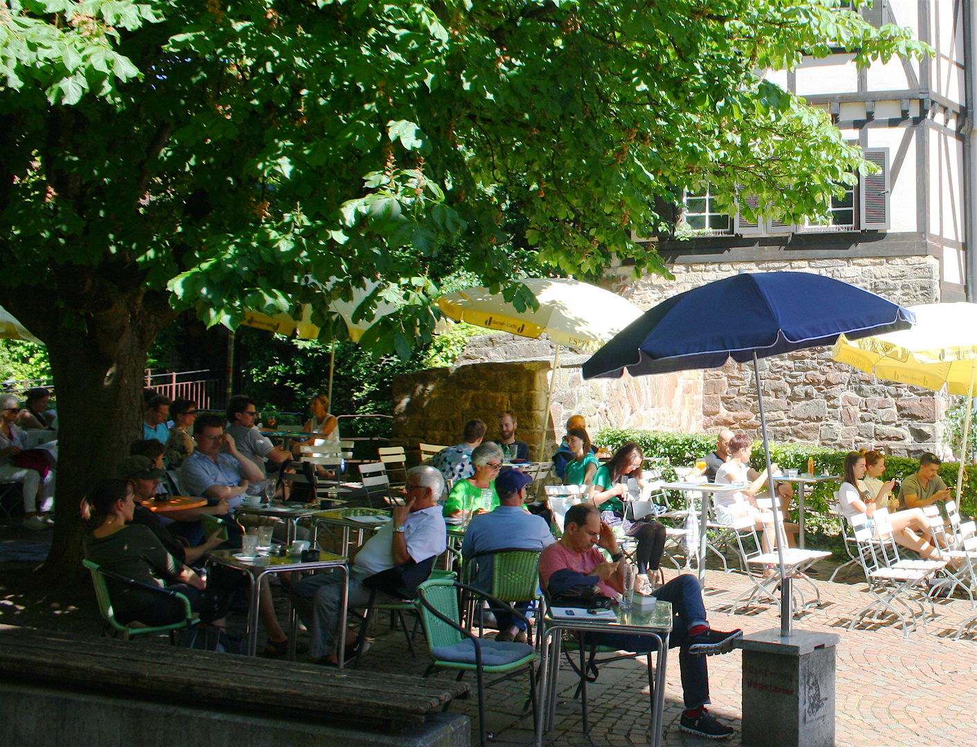 Gemütlichkeit im Schatten