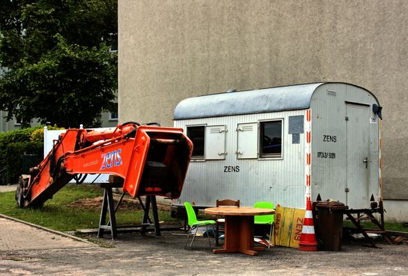 Gemütlichkeit in Giftgrün