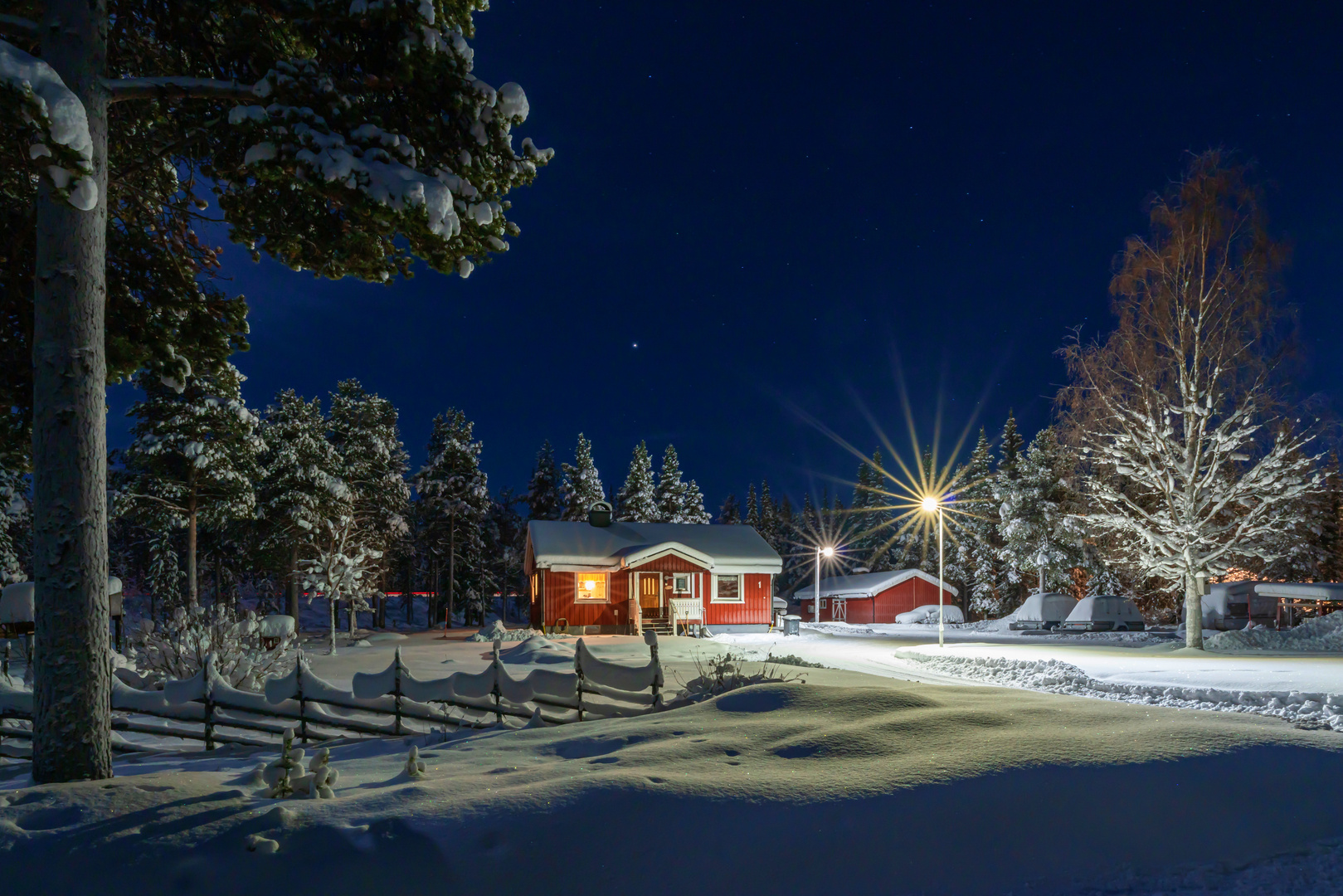 Gemütlichkeit in Lappland