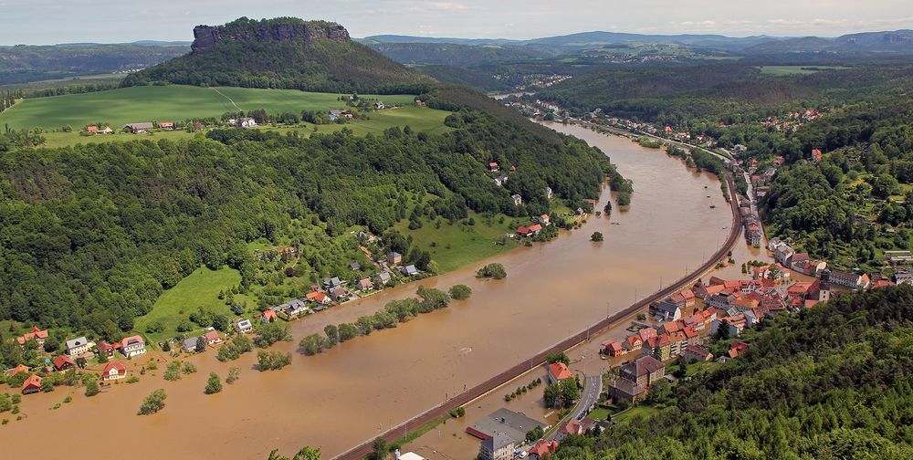 Genau vor 3 Jahren verheerende Flut in der Sächsischen Schweiz ... 