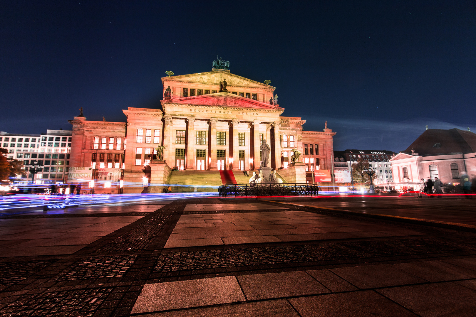 Gendarmenmarkt bei Nacht