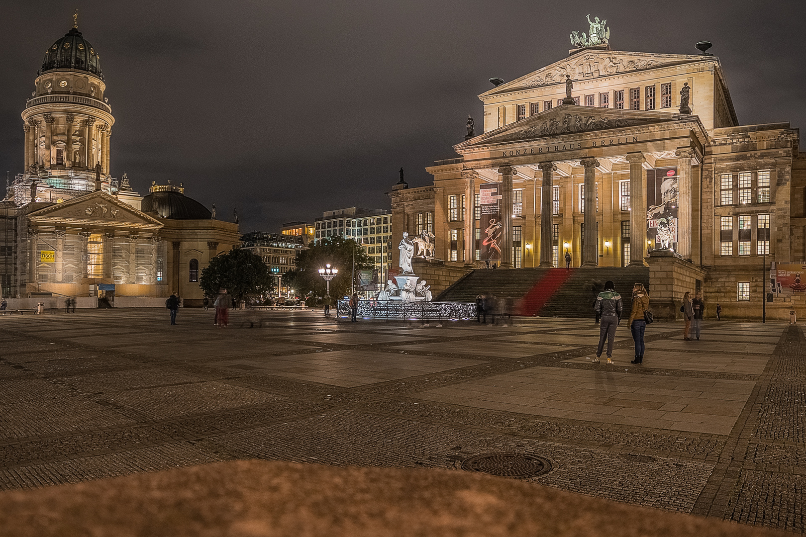 Gendarmenmarkt bei Nacht