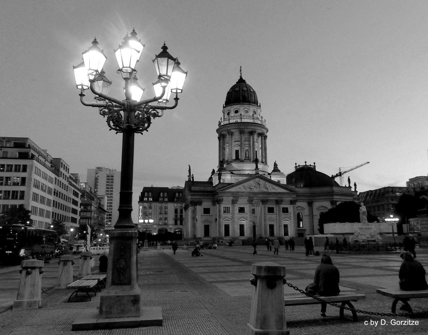  Gendarmenmarkt bei Nacht !