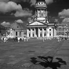 Gendarmenmarkt Berlin (in Infrarot)