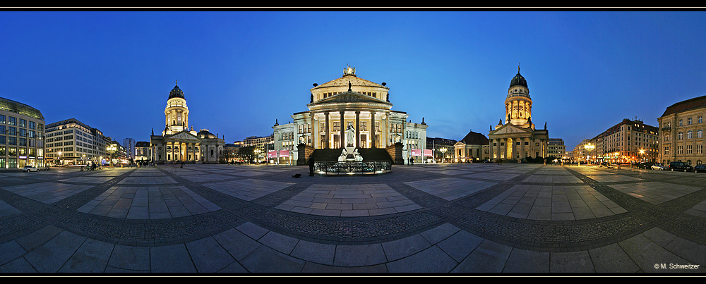 Gendarmenmarkt Berlin Panorama