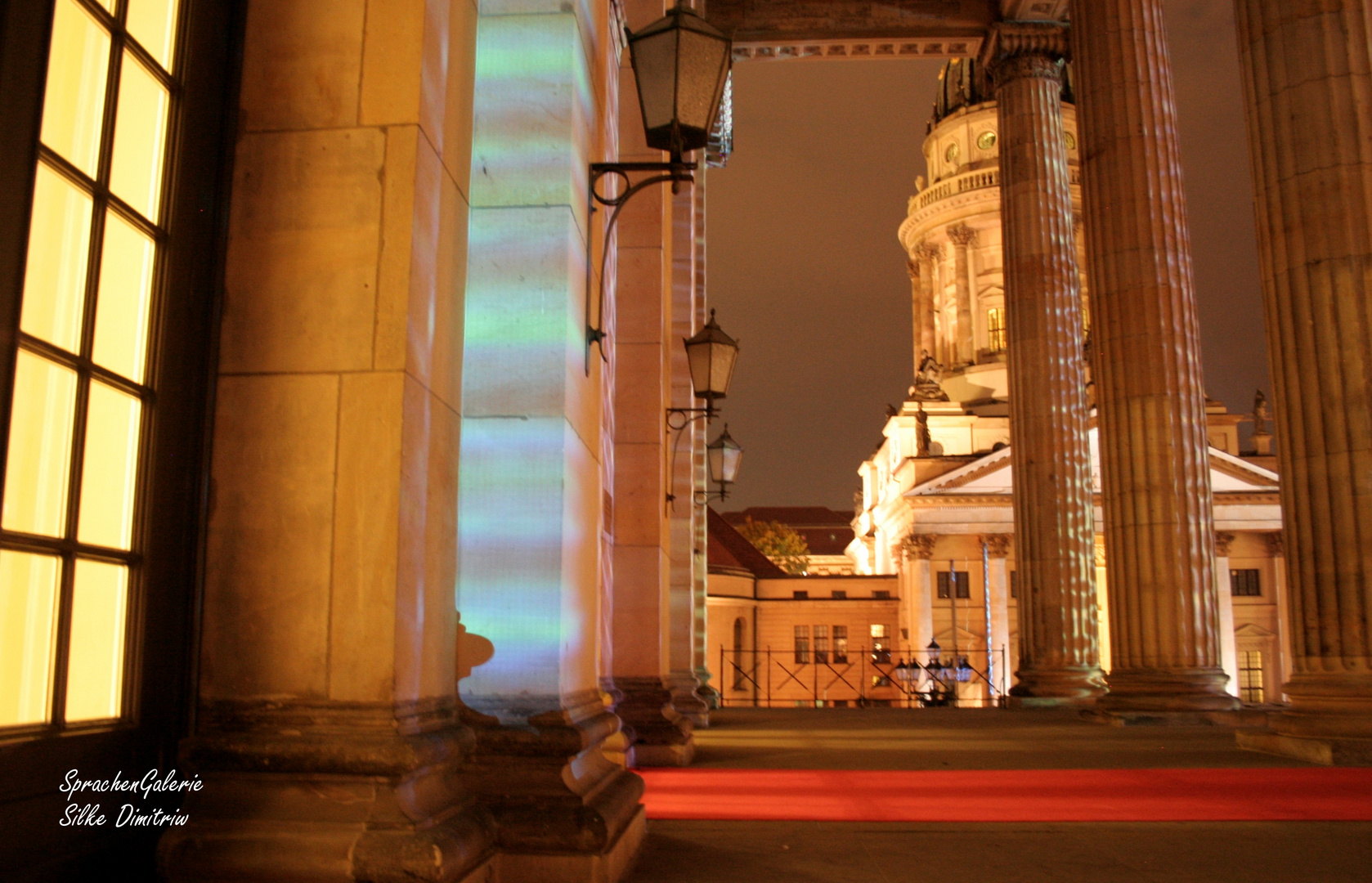 Gendarmenmarkt - Festival of Lights - Regennacht