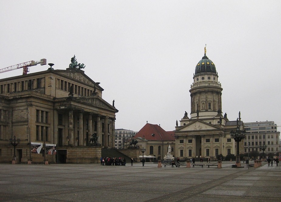 Gendarmenmarkt im Februar