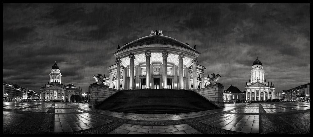 Gendarmenmarkt nicht so bunt