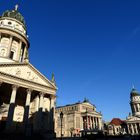 Gendarmenmarkt with blue sky