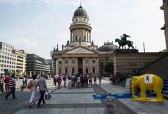 Gendarmenmarkt zur besten Zeit des Tages