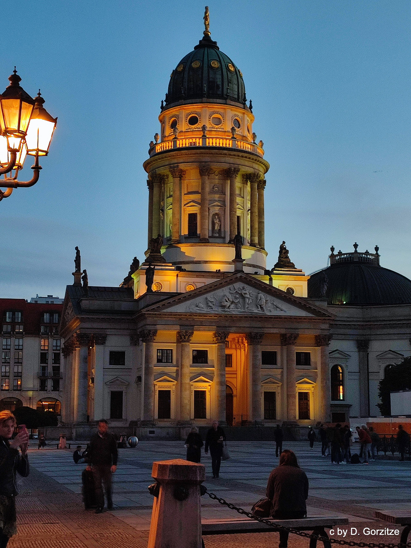 Gendarmenmarkt zur "blauen Stunde" !