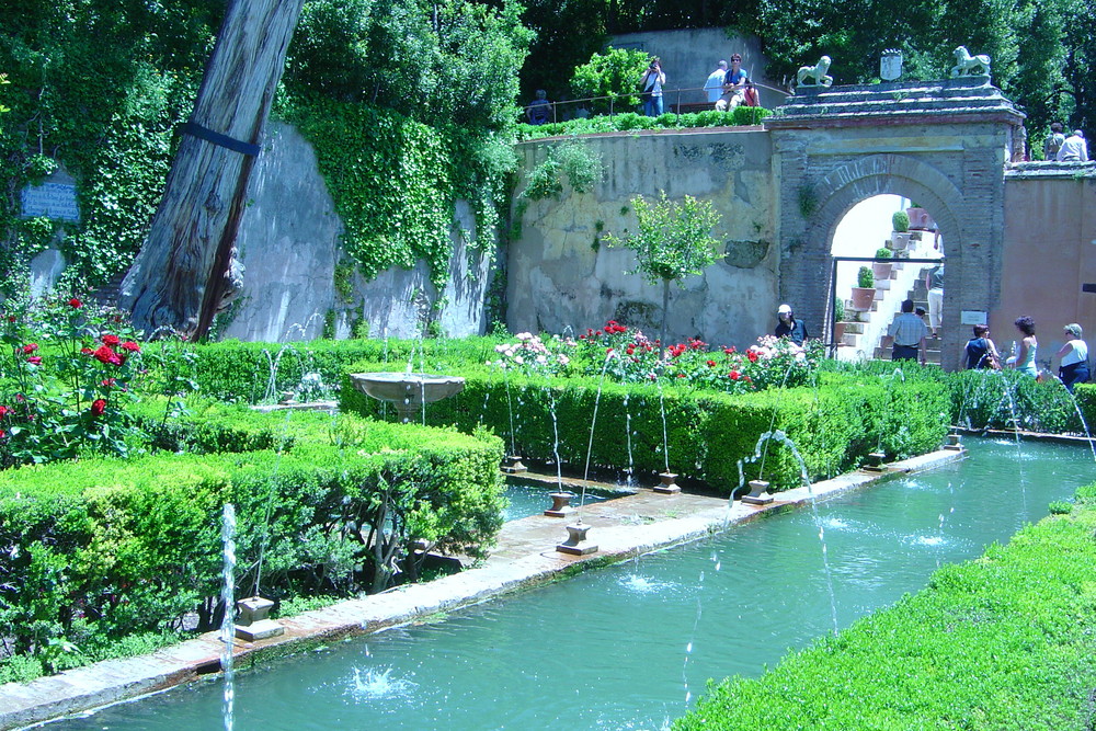 Generalife - großer Garten