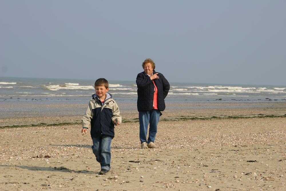 Generationen am Strand