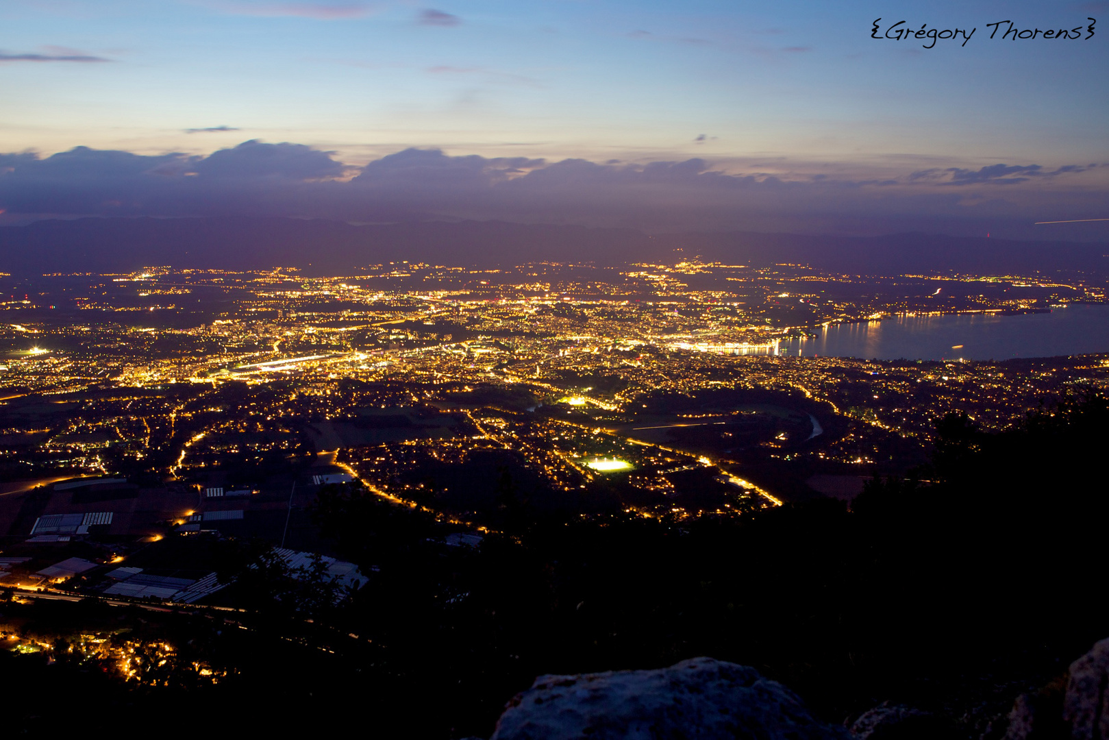 Geneva by night