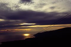 Genfer See -nach dem Sturm