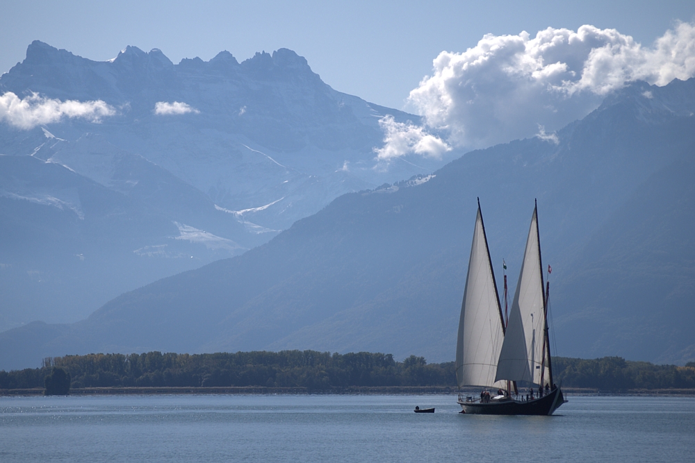 Genfersee bei Montreux