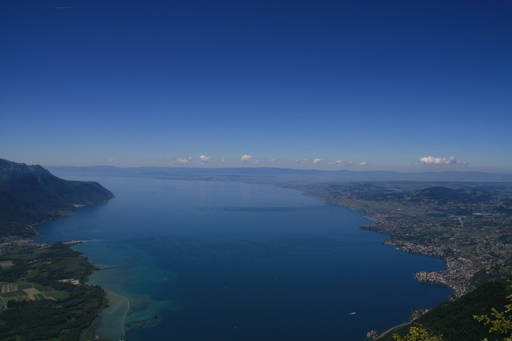 Genfersee mal von Oben