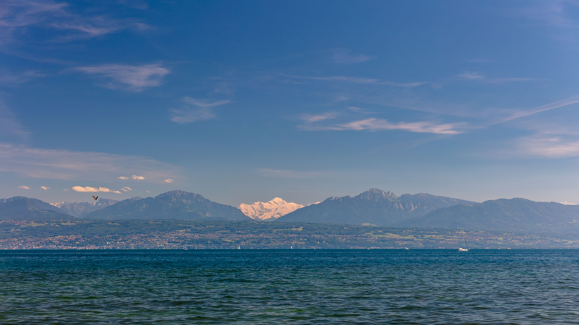 Genfersee-MontBlanc