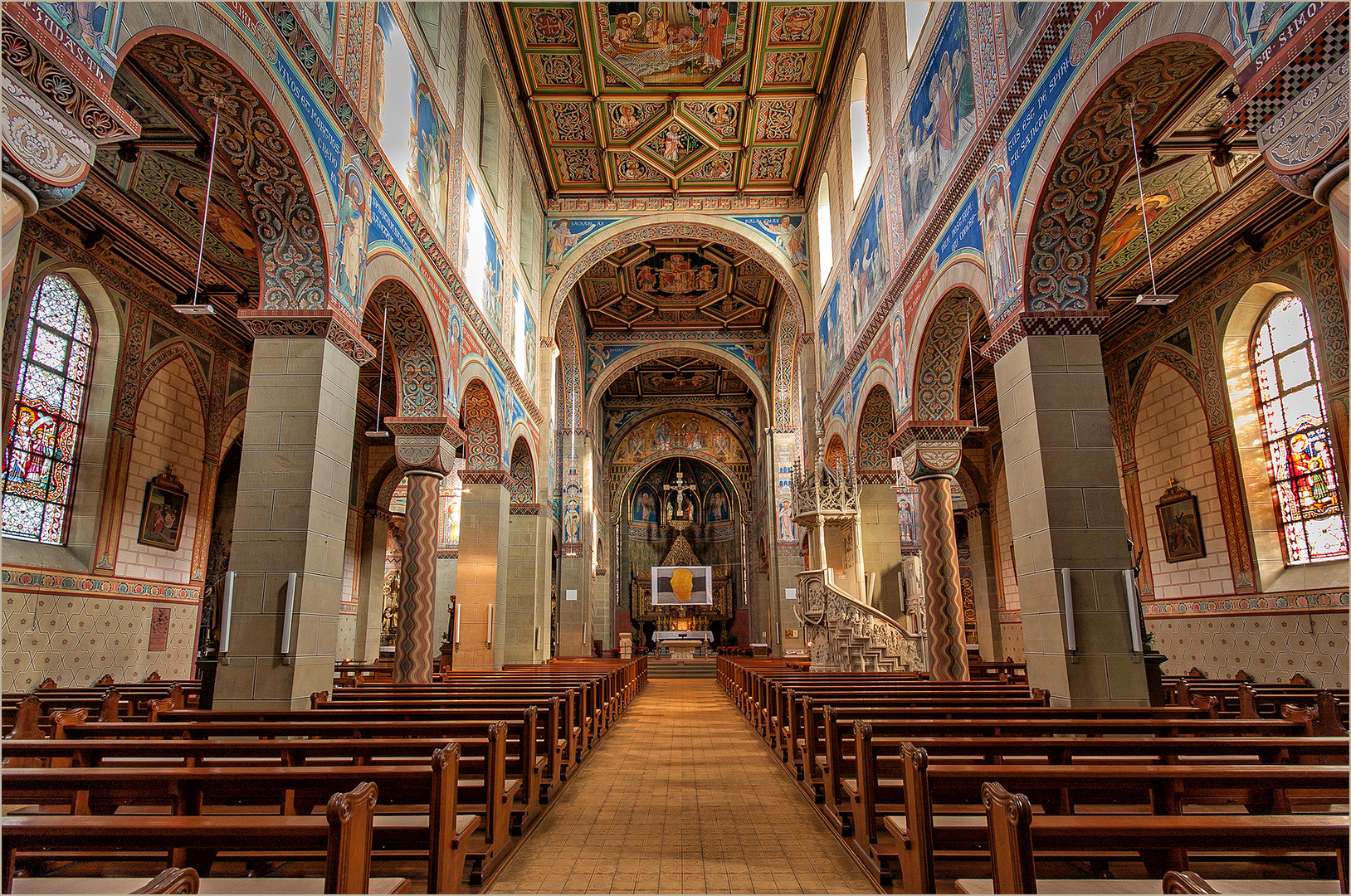 GENGENBACH-ST. MARIEN KIRCHE. Foto & Bild | architektur ...