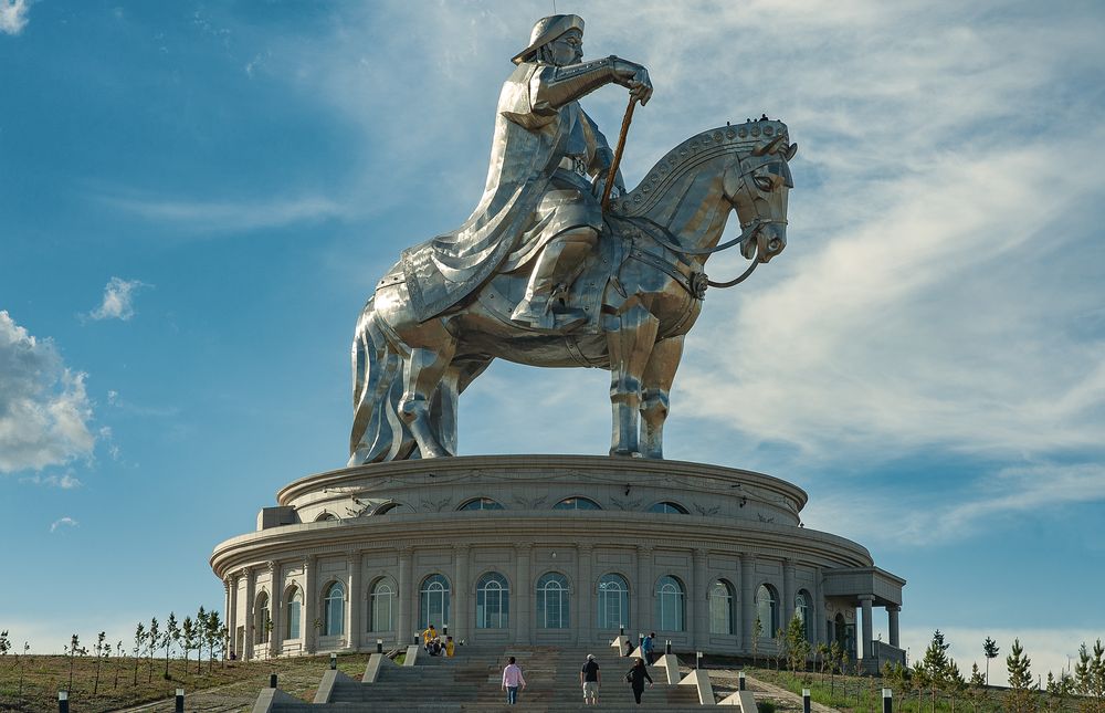 Genghis Khan Equestrian Statue photo & image architektur, asia